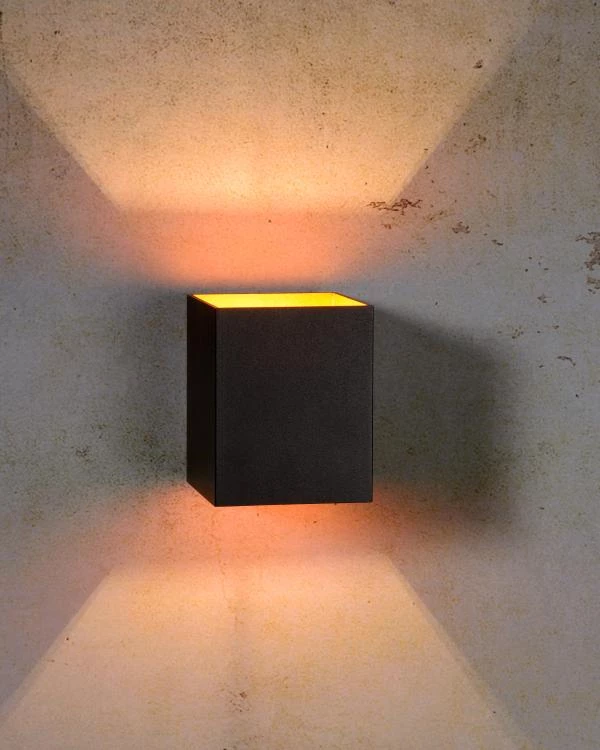Lucide XERA - Lámpara de pared - 1xG9 - Negro - ambiente 2